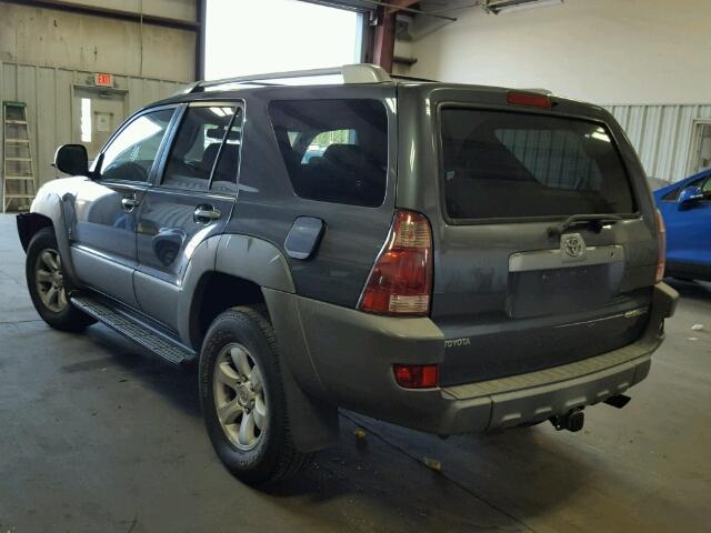 JTEZU14R830011452 - 2003 TOYOTA 4RUNNER SR GRAY photo 3