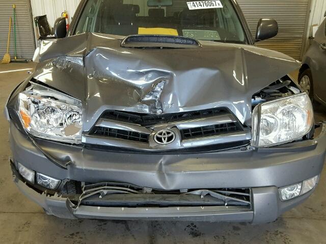 JTEZU14R830011452 - 2003 TOYOTA 4RUNNER SR GRAY photo 7