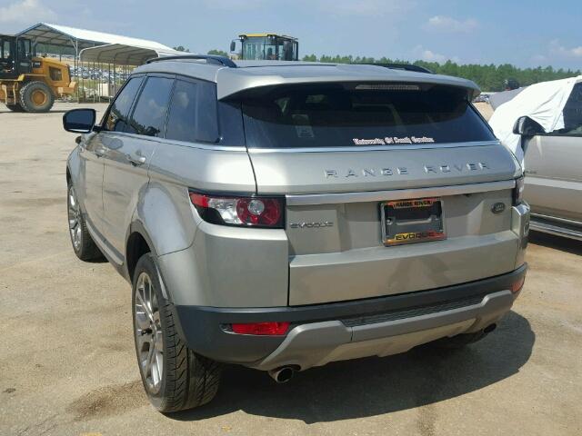 SALVV2BG0DH729192 - 2013 LAND ROVER RANGE ROVE SILVER photo 3