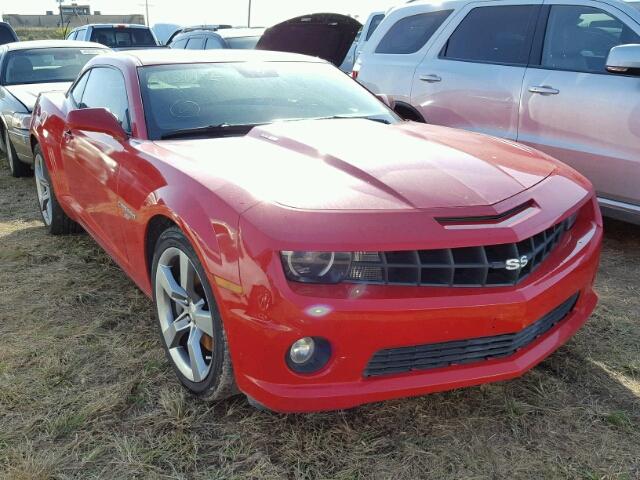 2G1FJ1EJ8A9173652 - 2010 CHEVROLET CAMARO RED photo 1