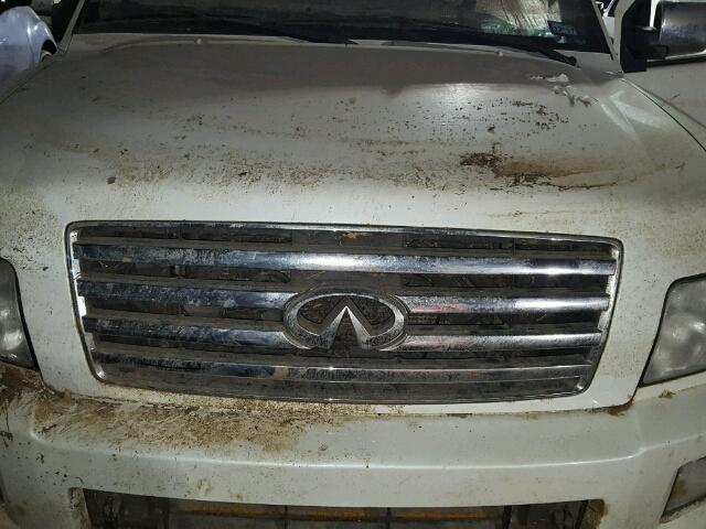 5N3AA08A65N803505 - 2005 INFINITI QX56 WHITE photo 7