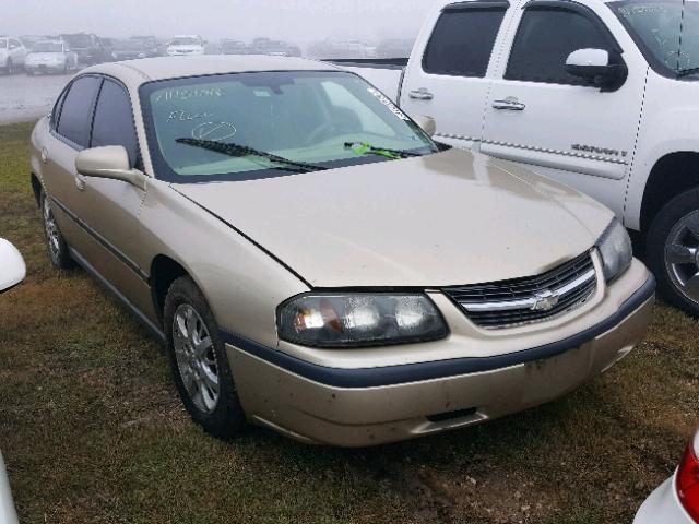 2G1WF52E659340726 - 2005 CHEVROLET IMPALA TAN photo 1