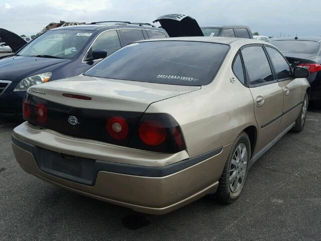 2G1WF52E659340726 - 2005 CHEVROLET IMPALA 棕色 照片 4