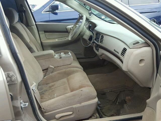 2G1WF52E659340726 - 2005 CHEVROLET IMPALA 棕色 照片 5
