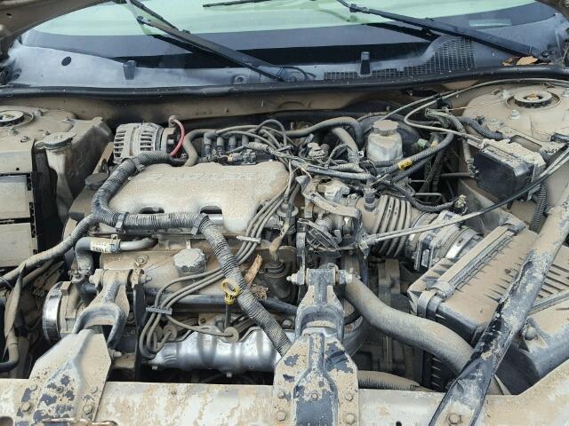 2G1WF52E659340726 - 2005 CHEVROLET IMPALA TAN photo 7