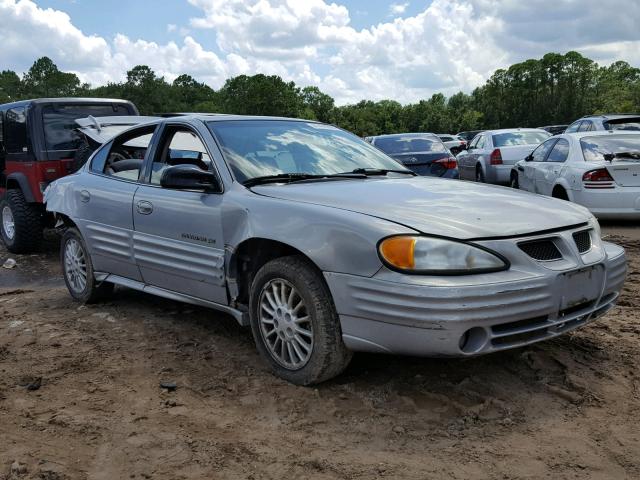 1G2NF52T6YM764310 - 2000 PONTIAC GRAND AM S SILVER photo 1