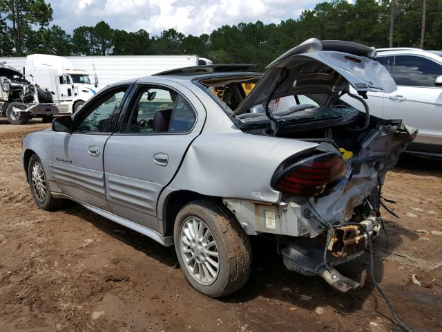 1G2NF52T6YM764310 - 2000 PONTIAC GRAND AM S SILVER photo 3