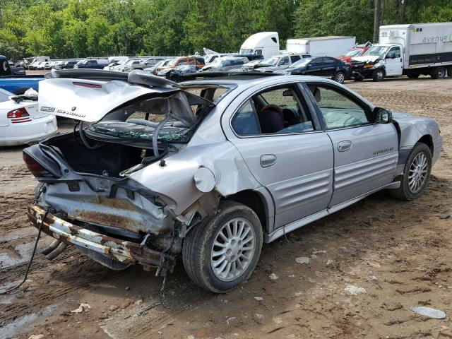 1G2NF52T6YM764310 - 2000 PONTIAC GRAND AM S SILVER photo 4