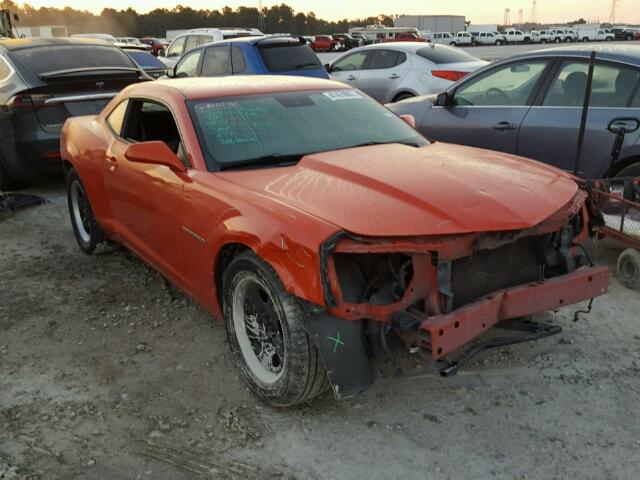 2G1FA1EV4A9213521 - 2010 CHEVROLET CAMARO LS ORANGE photo 1