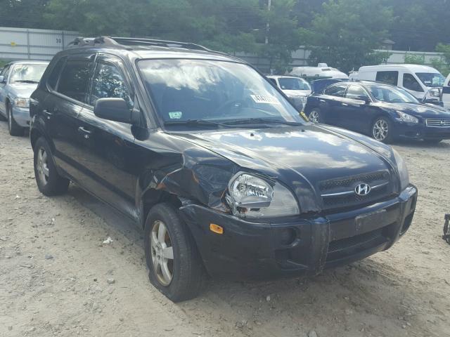 KM8JM12BX6U323255 - 2006 HYUNDAI TUCSON GL BLACK photo 1