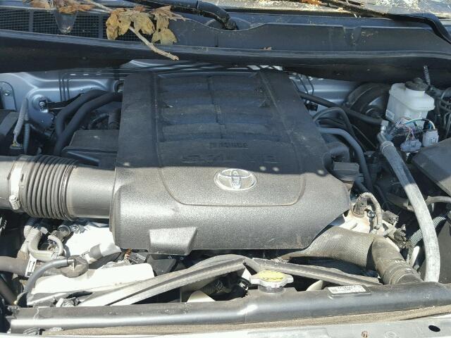 5TFUW5F12EX359104 - 2014 TOYOTA TUNDRA DOU SILVER photo 7