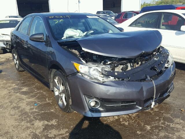 4T1BF1FK2EU402622 - 2014 TOYOTA CAMRY L GRAY photo 1