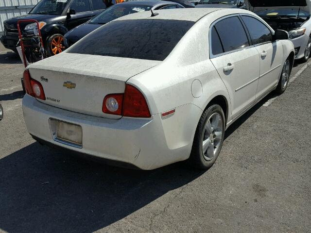 1G1ZD5EB6AF227882 - 2010 CHEVROLET MALIBU 2LT WHITE photo 4