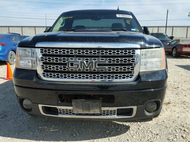 1GTEC14077Z545437 - 2007 GMC NEW SIERRA BLACK photo 9