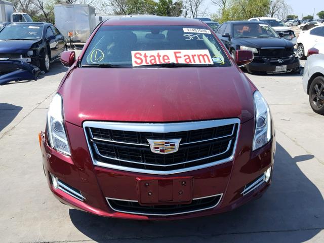 2G61M5S38G9177508 - 2016 CADILLAC XTS LUXURY RED photo 9