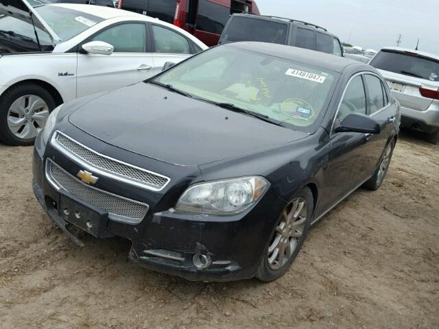 1G1ZG5E7XCF255240 - 2012 CHEVROLET MALIBU LTZ 黑色 照片 2