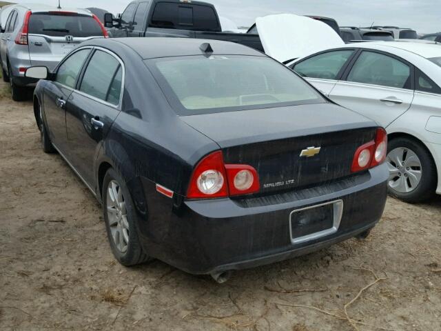 1G1ZG5E7XCF255240 - 2012 CHEVROLET MALIBU LTZ 黑色 照片 3
