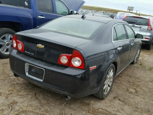 1G1ZG5E7XCF255240 - 2012 CHEVROLET MALIBU LTZ 黑色 照片 4