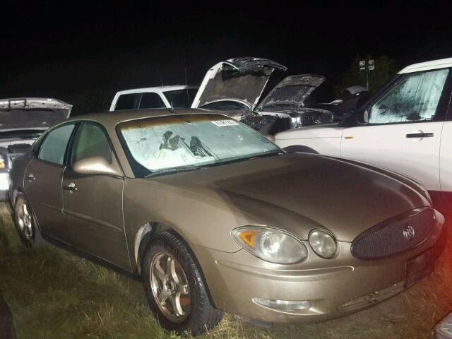 2G4WC532551275706 - 2005 BUICK LACROSSE C BEIGE photo 1