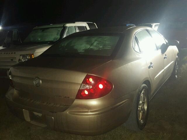 2G4WC532551275706 - 2005 BUICK LACROSSE C BEIGE photo 4