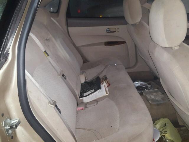 2G4WC532551275706 - 2005 BUICK LACROSSE C BEIGE photo 6