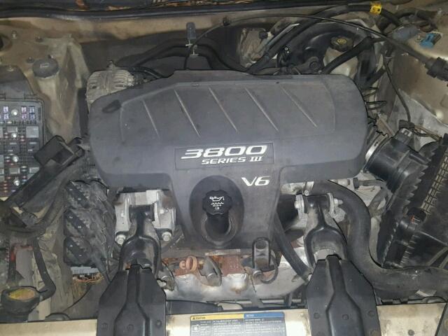 2G4WC532551275706 - 2005 BUICK LACROSSE C BEIGE photo 7