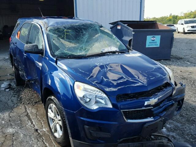 2CNALBEW3A6207944 - 2010 CHEVROLET EQUINOX LS BLUE photo 1