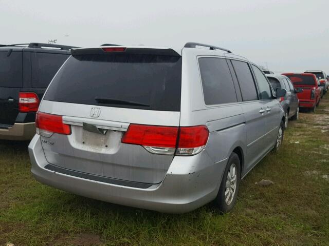 5FNRL3H67AB066072 - 2010 HONDA ODYSSEY SILVER photo 4