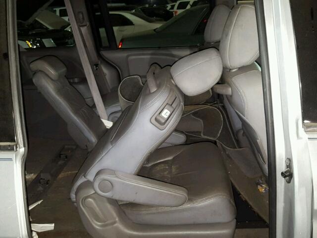 5FNRL3H67AB066072 - 2010 HONDA ODYSSEY SILVER photo 6