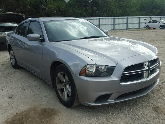 2C3CDXBG8DH720379 - 2013 DODGE CHARGER SE GRAY photo 1