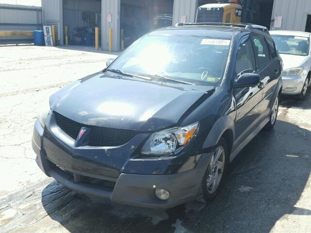 5Y2SL62844Z464075 - 2004 PONTIAC VIBE BLACK photo 2