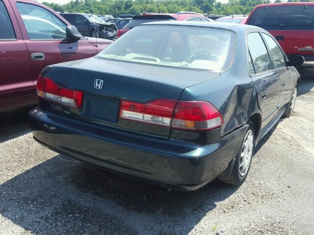 JHMCG56401C025513 - 2001 HONDA ACCORD LX GREEN photo 4