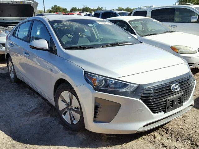 KMHC65LC5HU032344 - 2017 HYUNDAI IONIQ BLUE GRAY photo 1