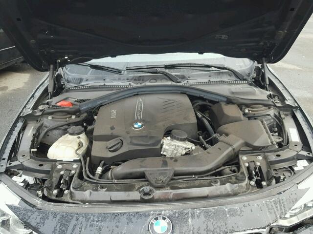 WBA3R5C5XEK186324 - 2014 BMW 435 XI BLACK photo 7