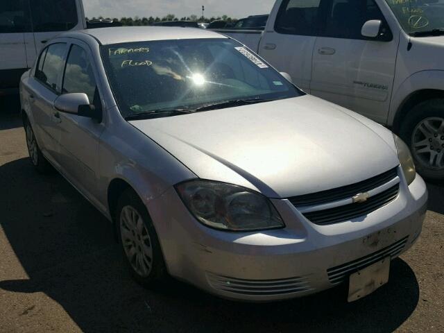 1G1AD5F50A7163256 - 2010 CHEVROLET COBALT 1LT SILVER photo 1