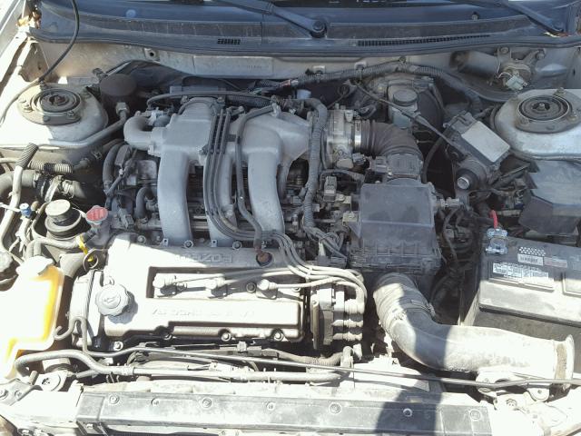 1YVGF22D915204495 - 2001 MAZDA 626 ES SILVER photo 7