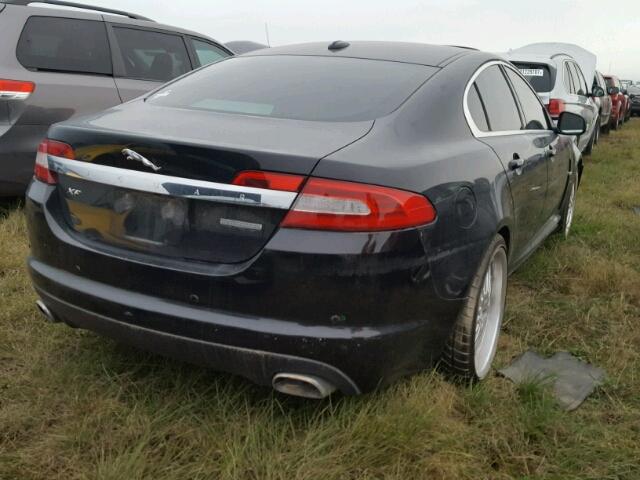 SAJWA07C691R36589 - 2009 JAGUAR XF BLACK photo 4