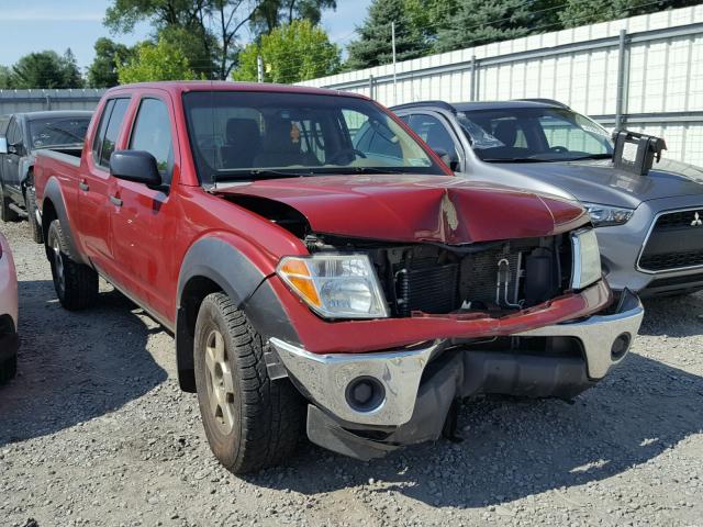 1N6AD09W28C424061 - 2008 NISSAN FRONTIER C RED photo 1