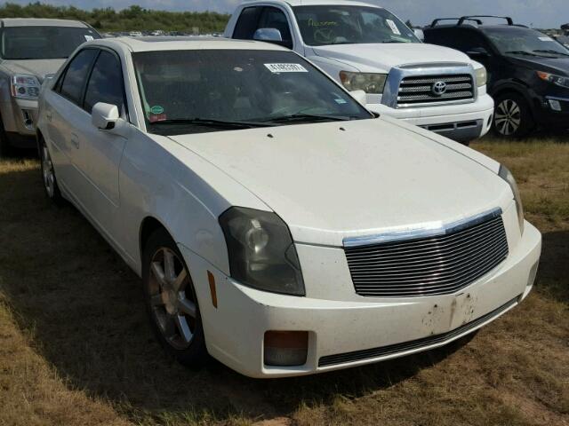 1G6DM577040139950 - 2004 CADILLAC CTS WHITE photo 1