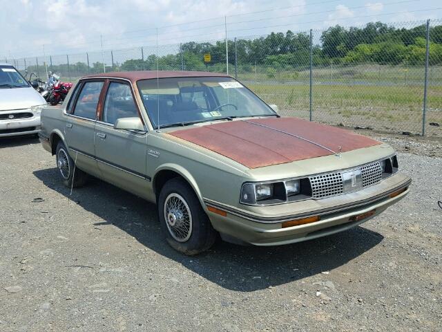 1G3AJ19E1FG301592 - 1985 OLDSMOBILE CUTLASS CI მწვანე ფოტო 1