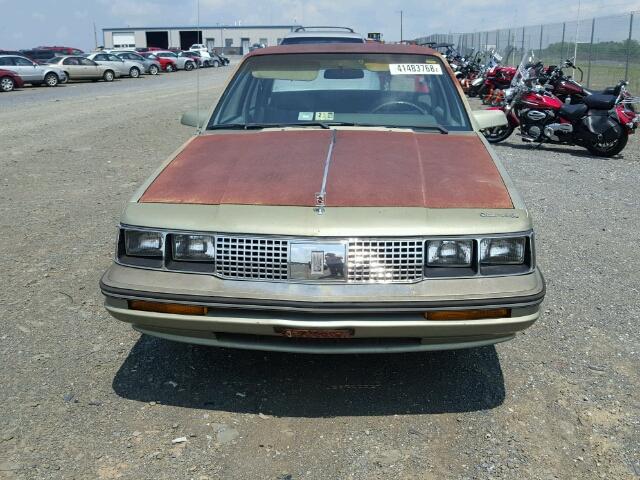 1G3AJ19E1FG301592 - 1985 OLDSMOBILE CUTLASS CI მწვანე ფოტო 9