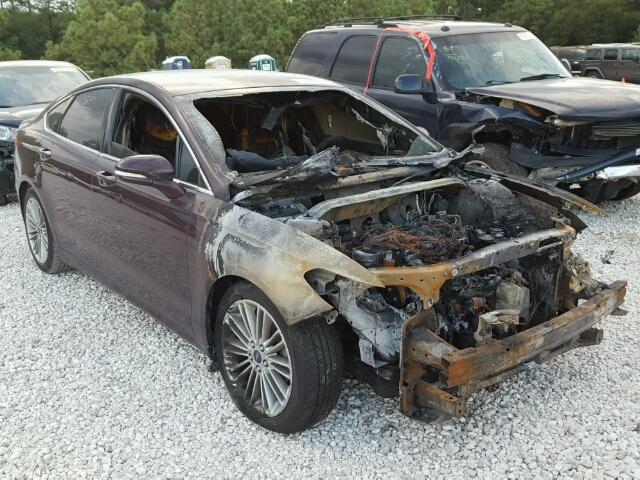 3FA6P0H9XDR311150 - 2013 FORD FUSION BURN photo 1