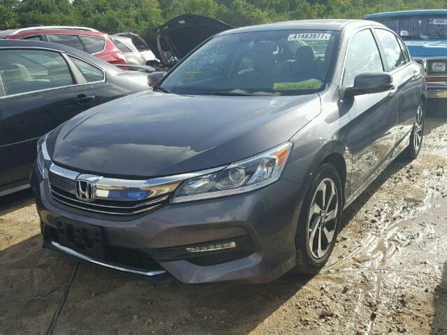 1HGCR2F84GA149559 - 2016 HONDA ACCORD GRAY photo 2