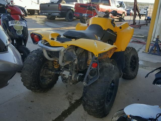 3JBMGCP1XCJ000140 - 2012 CAN-AM RENEGADE 1 YELLOW photo 4