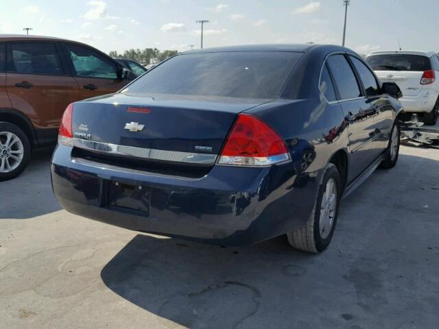 2G1WF5EK8B1209115 - 2011 CHEVROLET IMPALA 蓝色 照片 4