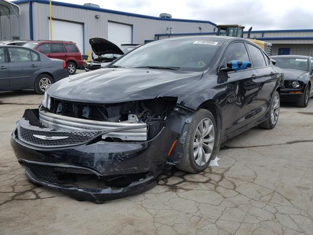 1C3CCCBG9FN570417 - 2015 CHRYSLER 200 S 黑色 照片 2