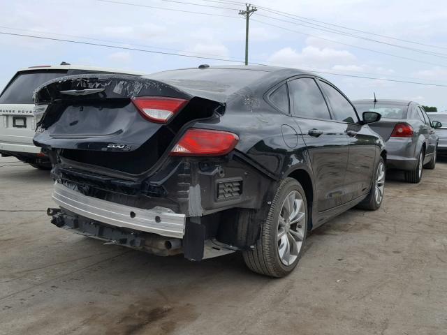 1C3CCCBG9FN570417 - 2015 CHRYSLER 200 S 黑色 照片 4