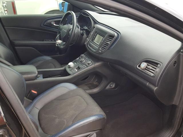 1C3CCCBG9FN570417 - 2015 CHRYSLER 200 S 黑色 照片 5