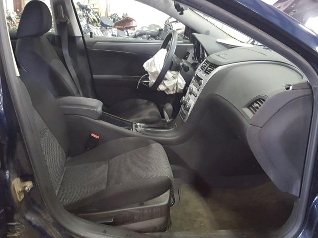 1G1ZC5EB7AF145131 - 2010 CHEVROLET MALIBU 1LT BLUE photo 5