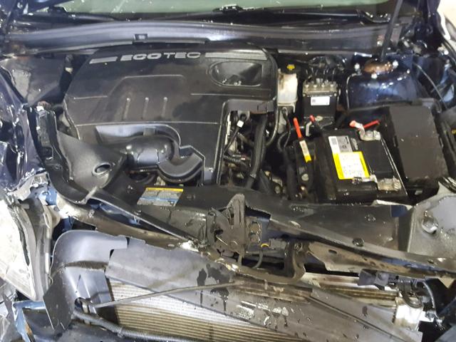 1G1ZC5EB7AF145131 - 2010 CHEVROLET MALIBU 1LT BLUE photo 7